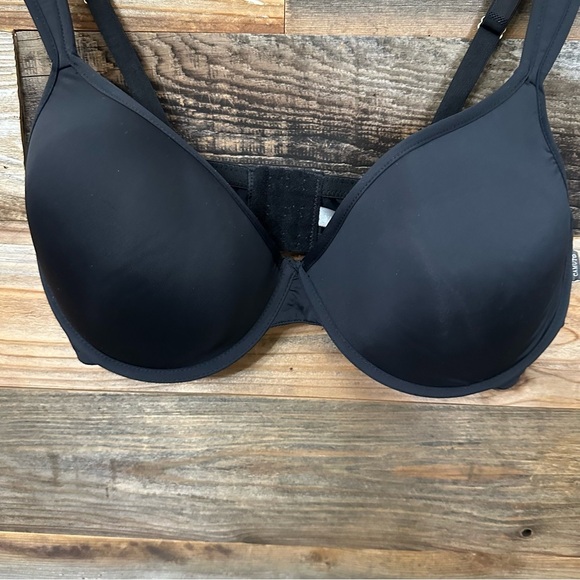 Vince Camuto Bra Size 42D Black Padded Underwire Adjustable Clasp Back - Picture 2 of 7